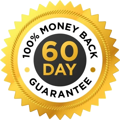 Brain Training for Dogs 60-Day Money Back Guarantee badge